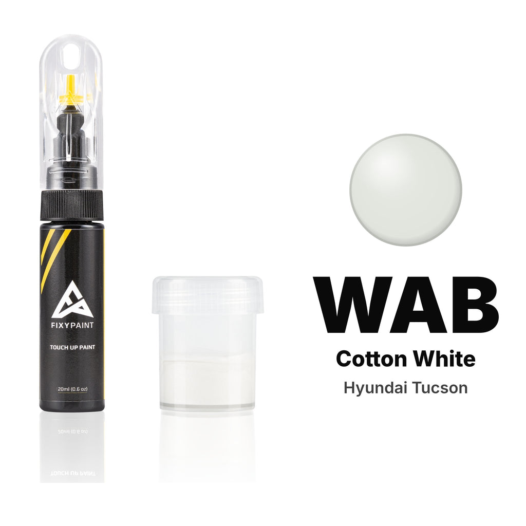 Touch-up paint for Hyundai Tucson WAB Cotton White, Standard kit