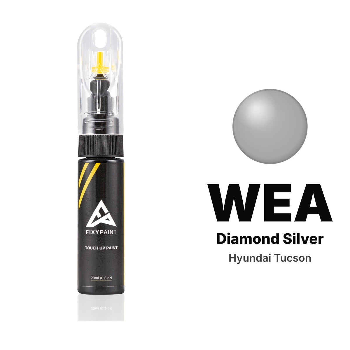 Touch-up paint for Hyundai Tucson WEA Diamond Silver, Basic kit