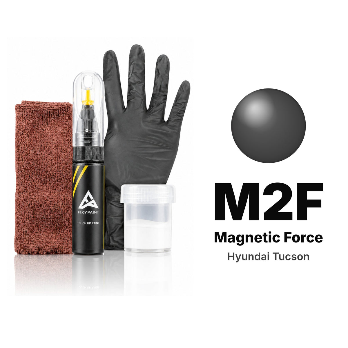 Touch-up paint for Hyundai Tucson M2F Magnetic Force, Complete kit