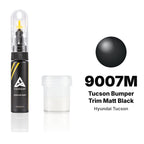 Touch-up paint for Hyundai Tucson 9007M Tucson Bumper Trim Matt Black, Standard kit