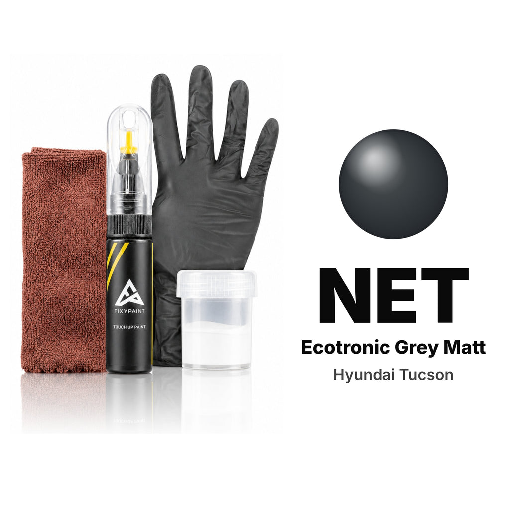 Touch-up paint for Hyundai Tucson NET Ecotronic Grey Matt, Complete kit