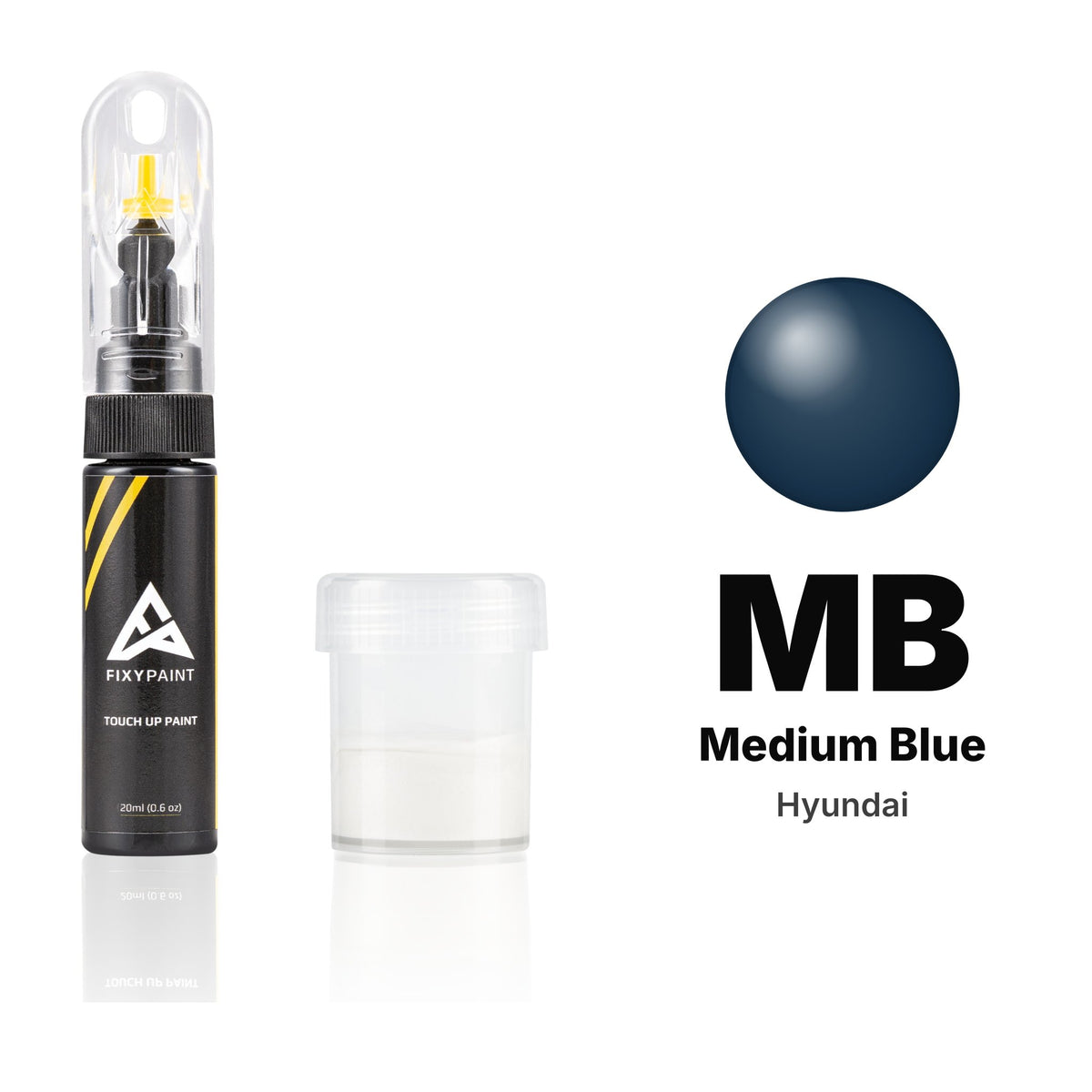 Touch-up paint for Hyundai MB Medium Blue, Standard kit