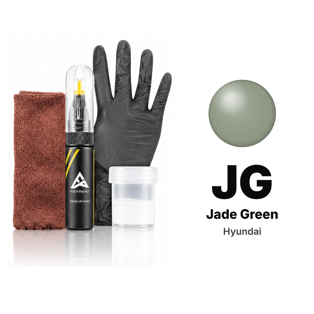 Touch-up paint for Hyundai JG Jade Green, Complete kit