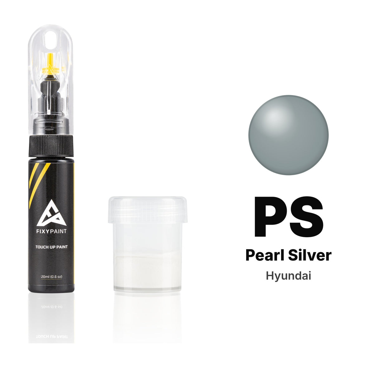 Touch-up paint for Hyundai PS Pearl Silver, Standard kit