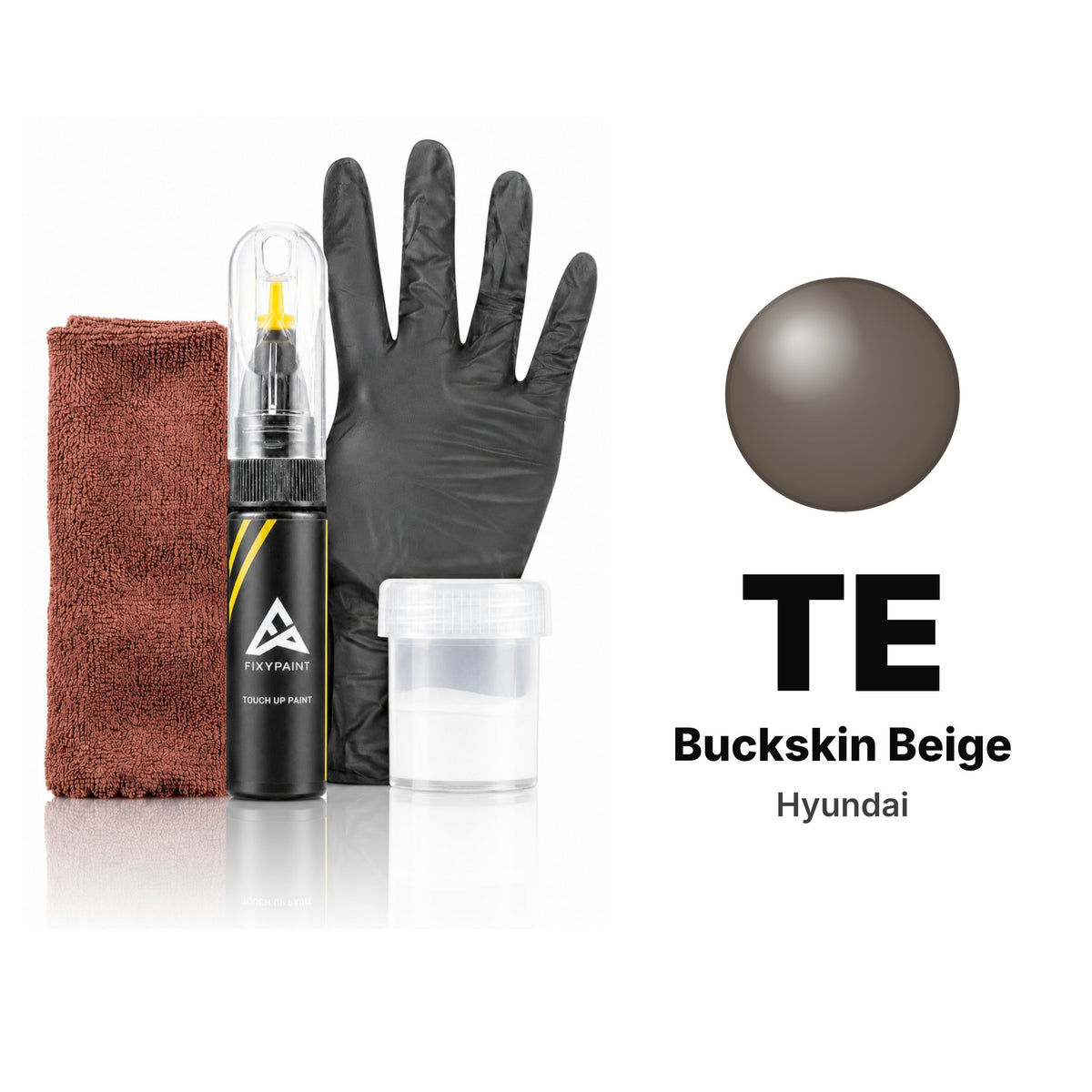 Touch-up paint for Hyundai TE Buckskin Beige, Complete kit