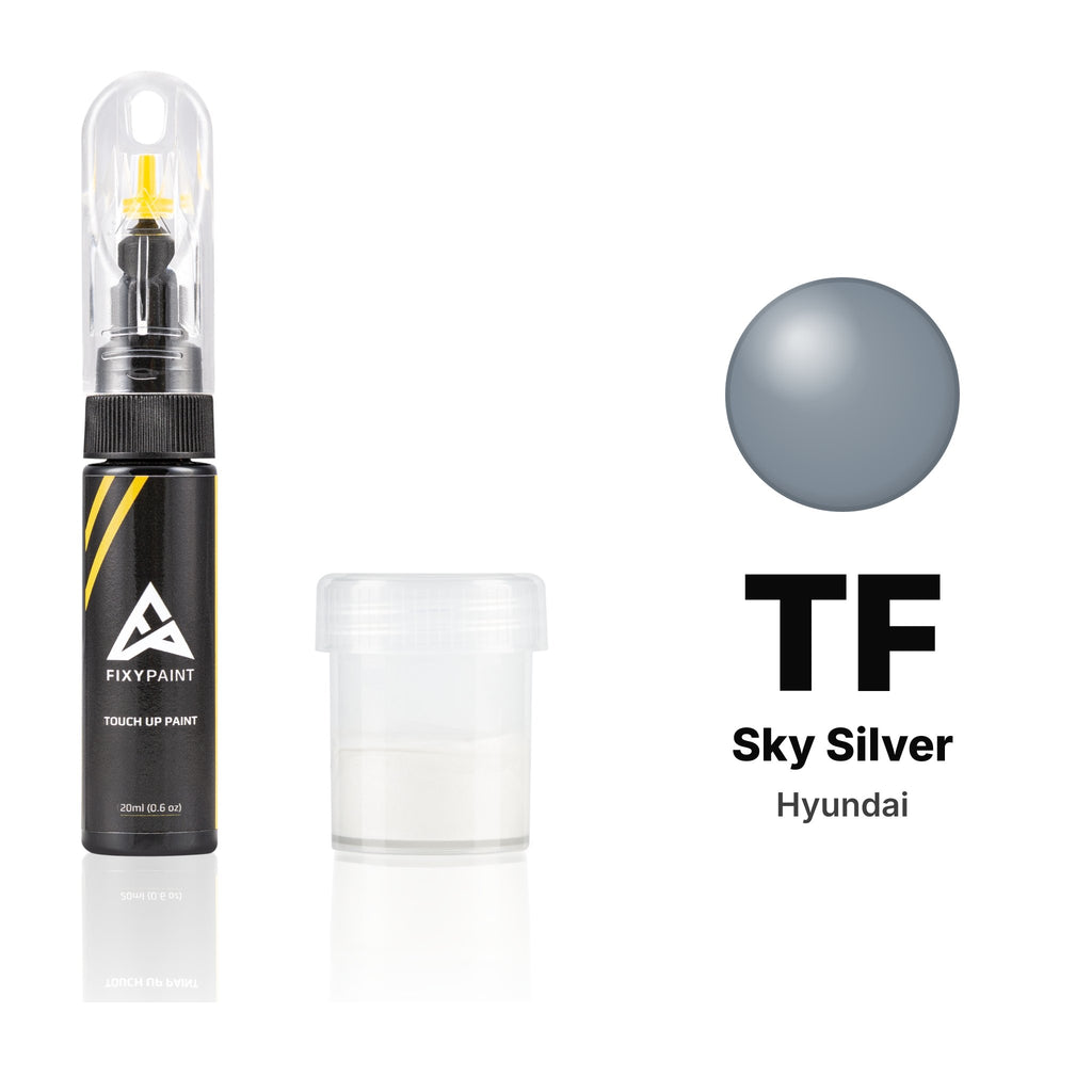 Pintura de retoque para Hyundai – TF Sky Silver (todos los modelos, 1990–1991), kit Estándar
