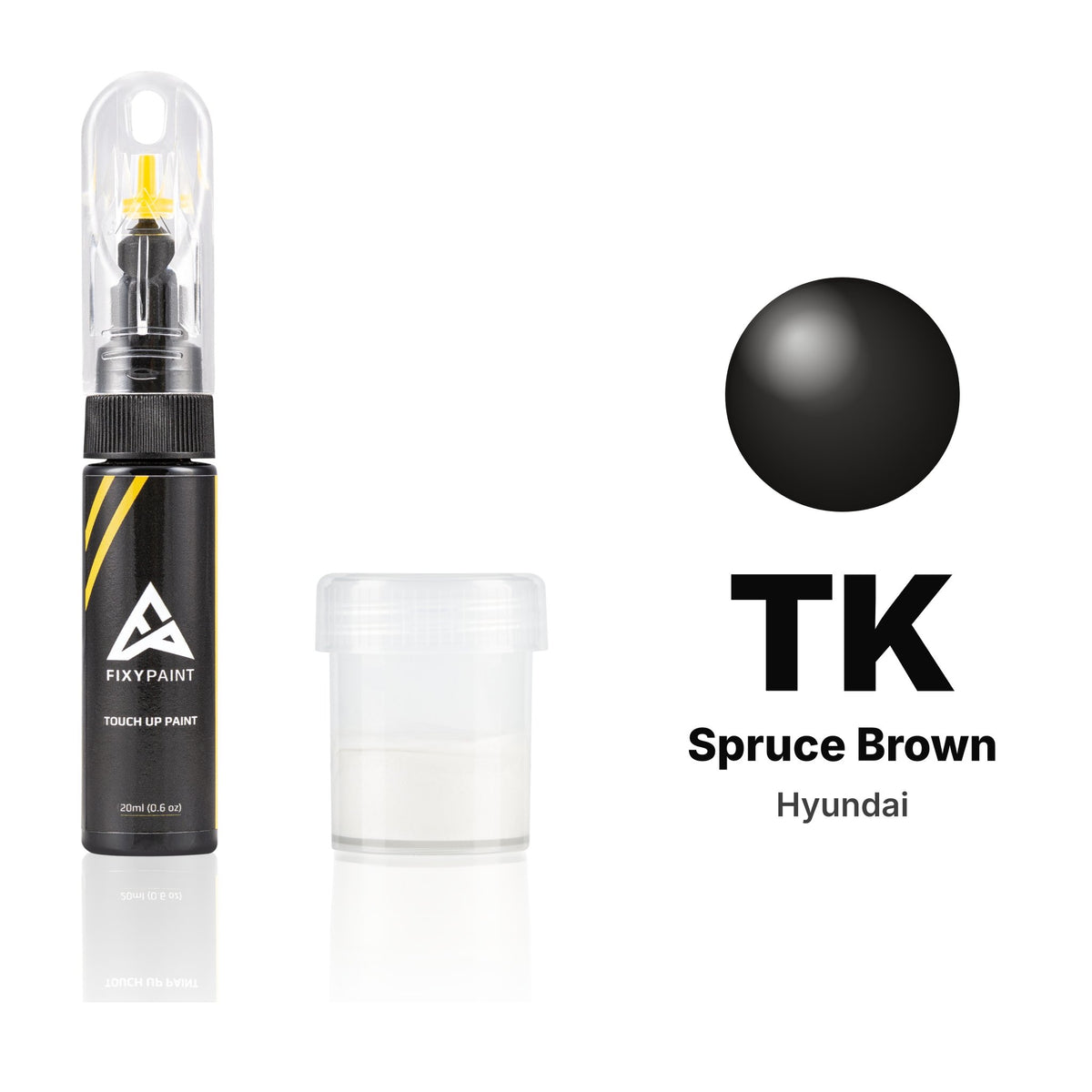 Touch-up paint for Hyundai TK Spruce Brown, Standard kit