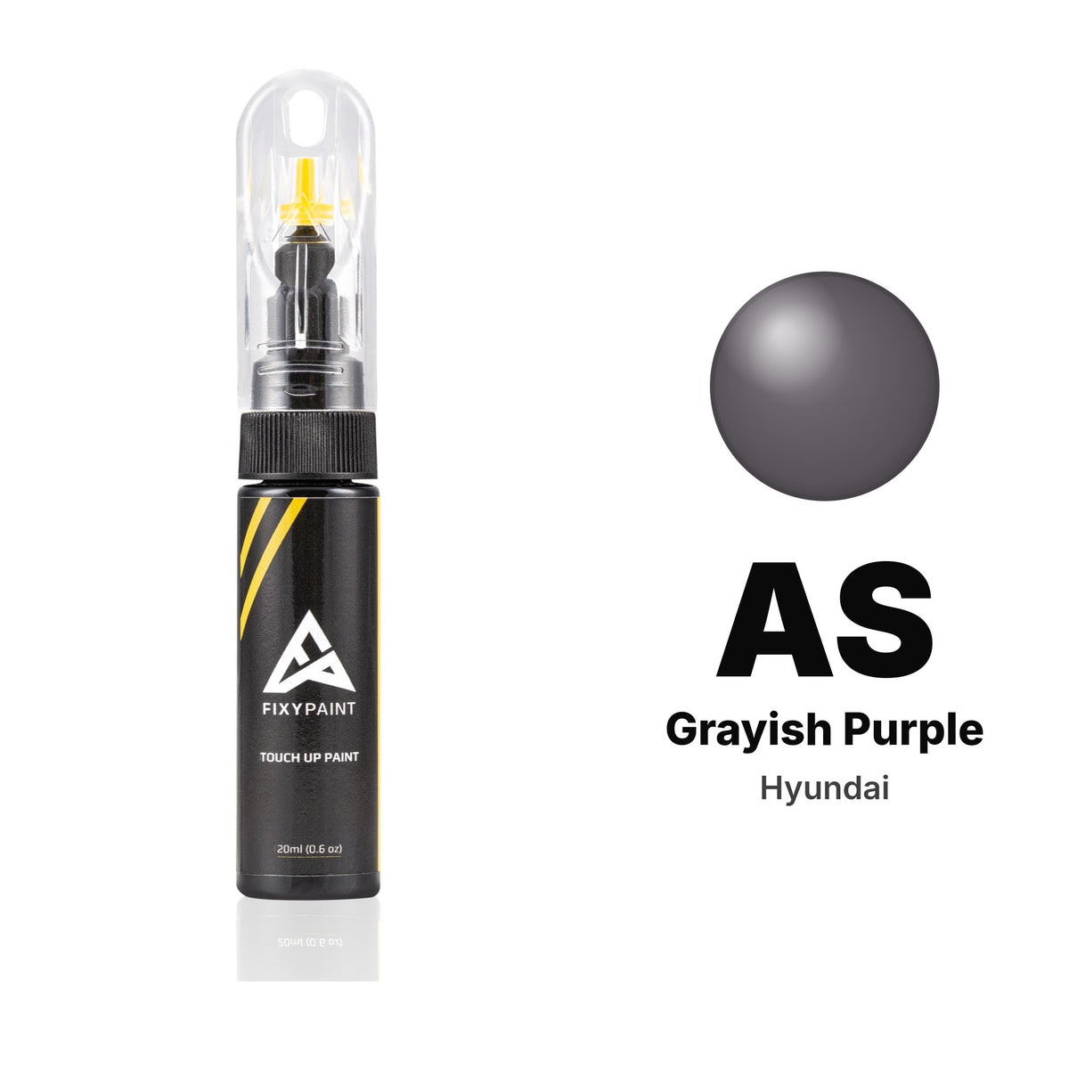 Touch-up paint for Hyundai AS Grayish Purple, Basic kit