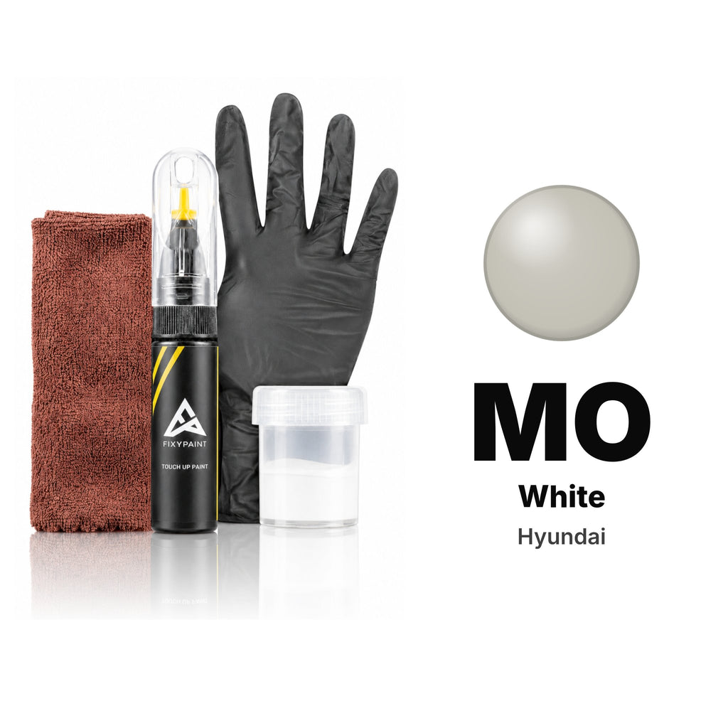 Touch-up paint for Hyundai MO White, Complete kit