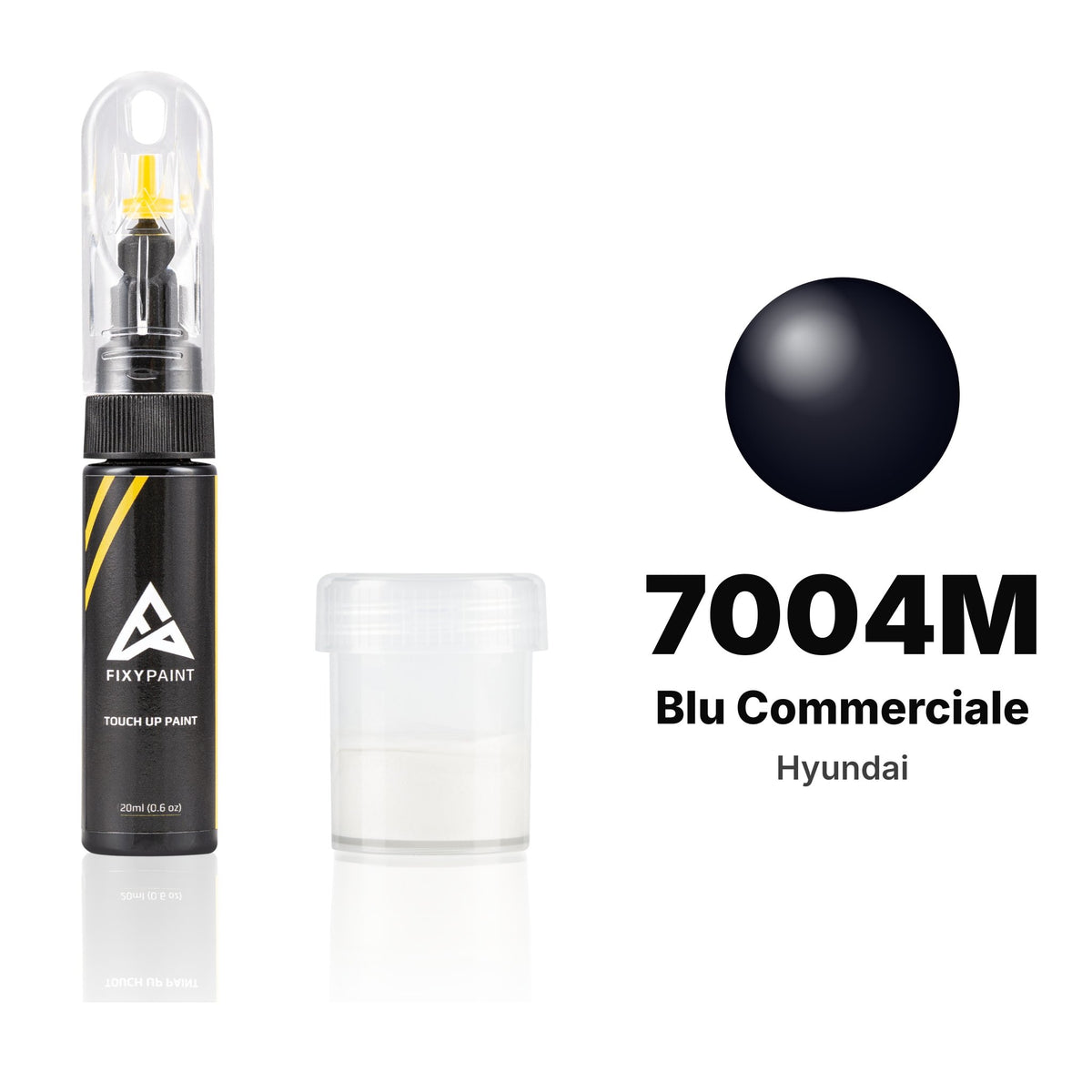 Touch-up paint for Hyundai 7004M Blu Commerciale, Standard kit