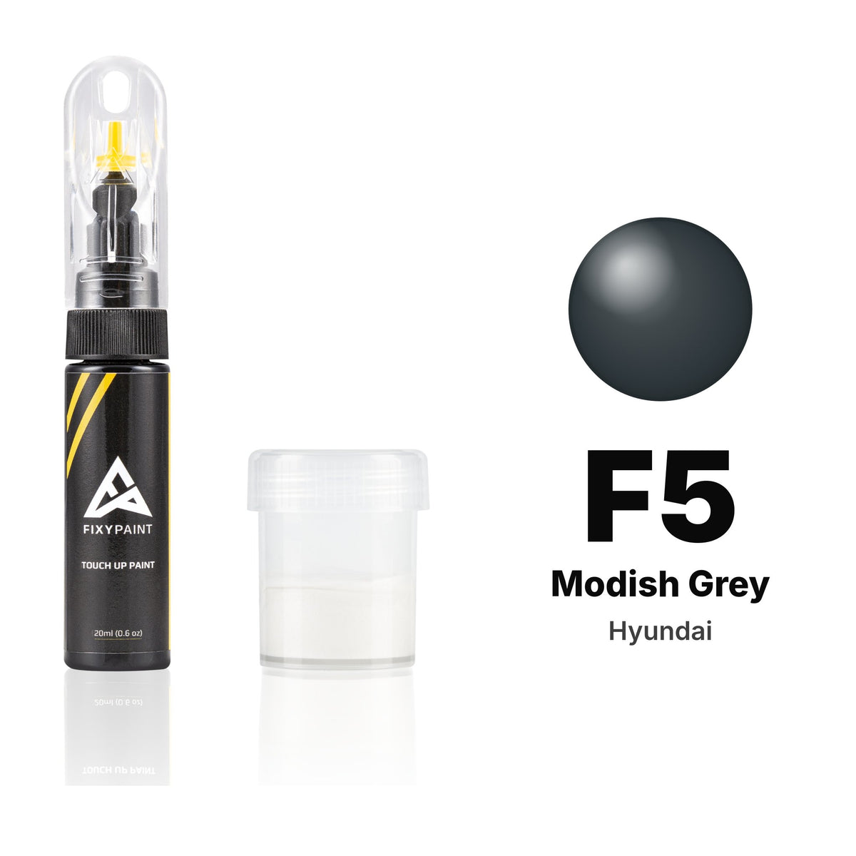 Pintura de retoque para Hyundai – F5 Modish Grey (todos los modelos, 2006), kit Estándar