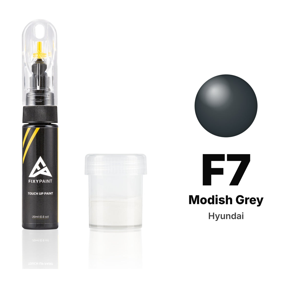 Pintura de retoque para Hyundai – F7 Modish Grey (todos los modelos, 2006), kit Estándar