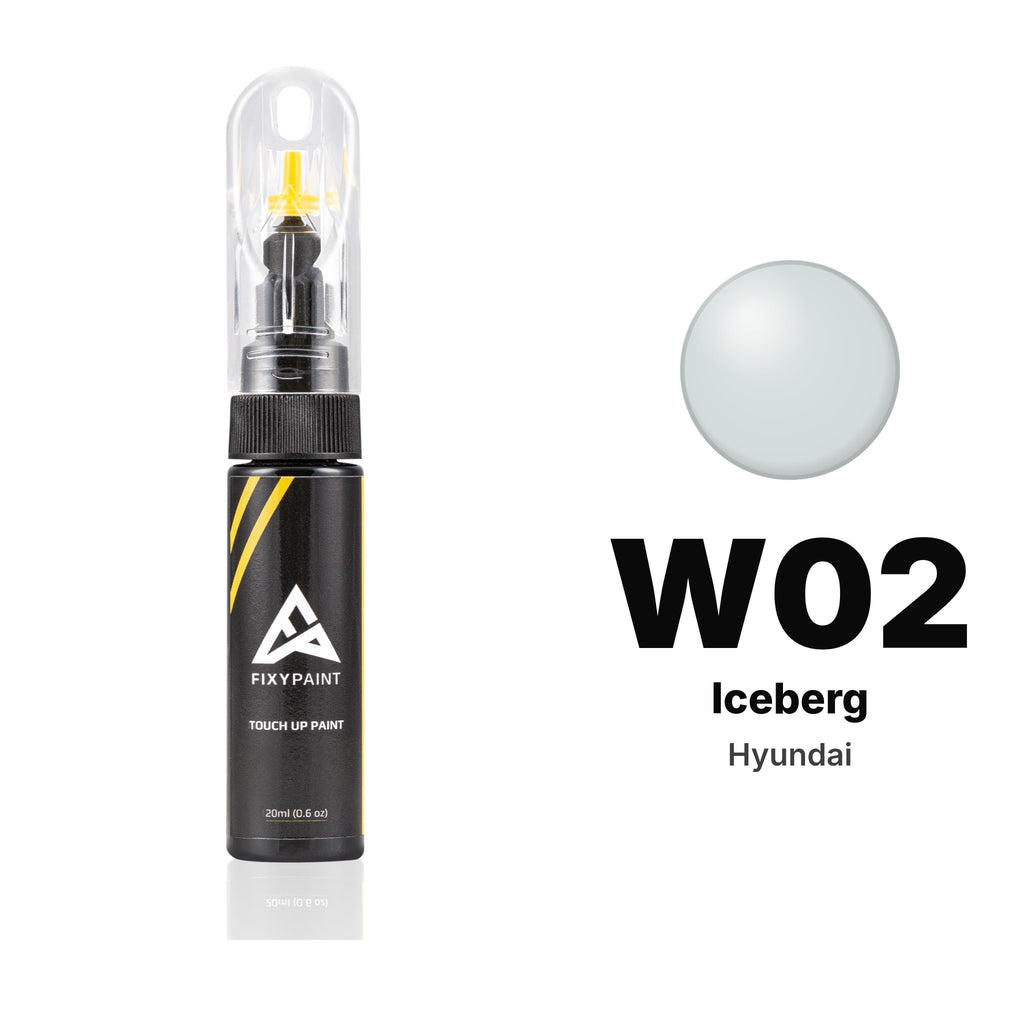 Touch-up paint for Hyundai W02 Iceberg, Basic kit