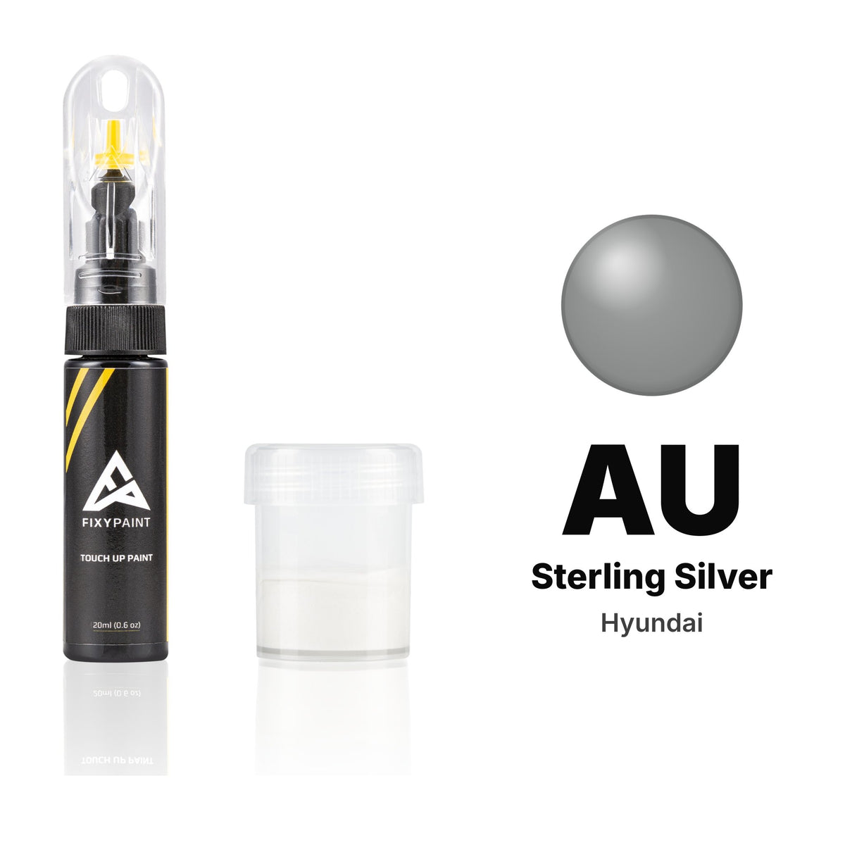 Touch-up paint for Hyundai AU Sterling Silver, Standard kit