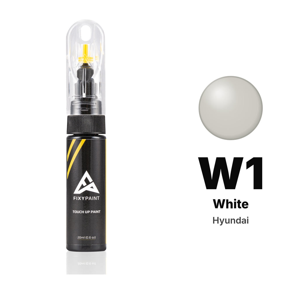 Touch-up paint for Hyundai W1 White, Basic kit