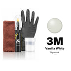 Touch-up paint for Hyundai 3M Vanilla White, Complete kit