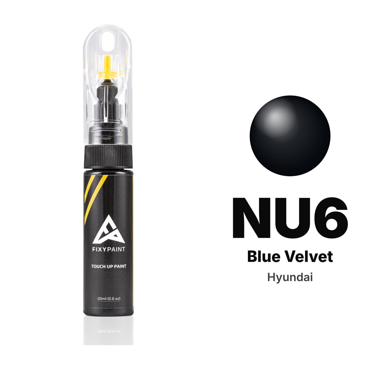 Touch-up paint for Hyundai NU6 Blue Velvet, Basic kit