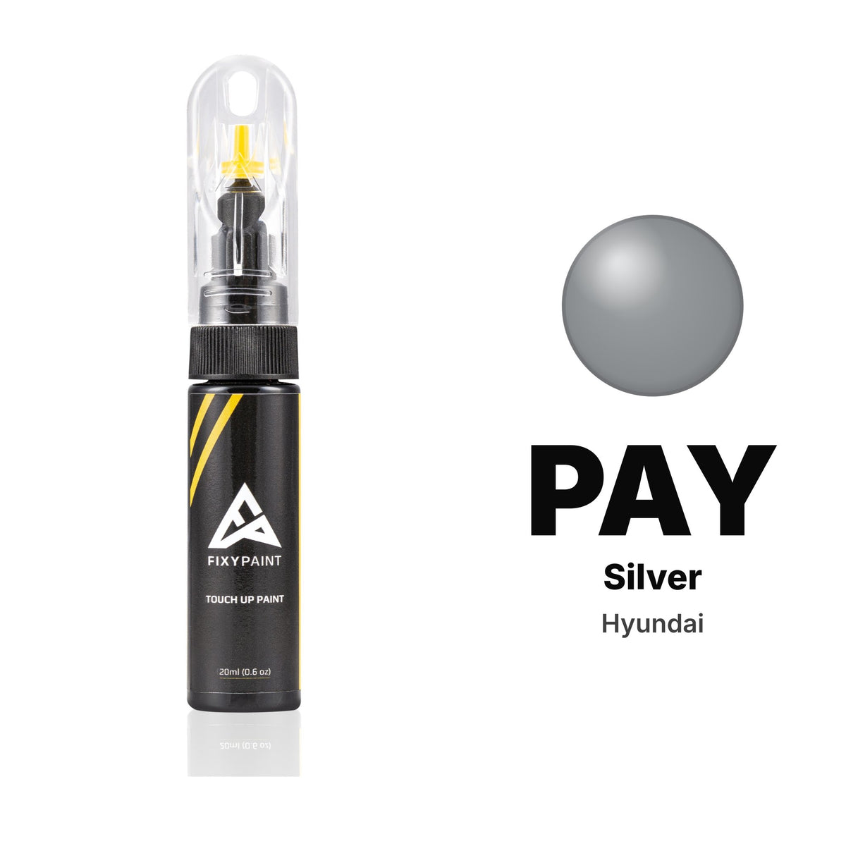 Hyundai PAY Silver touch-up paint, Basic kit
