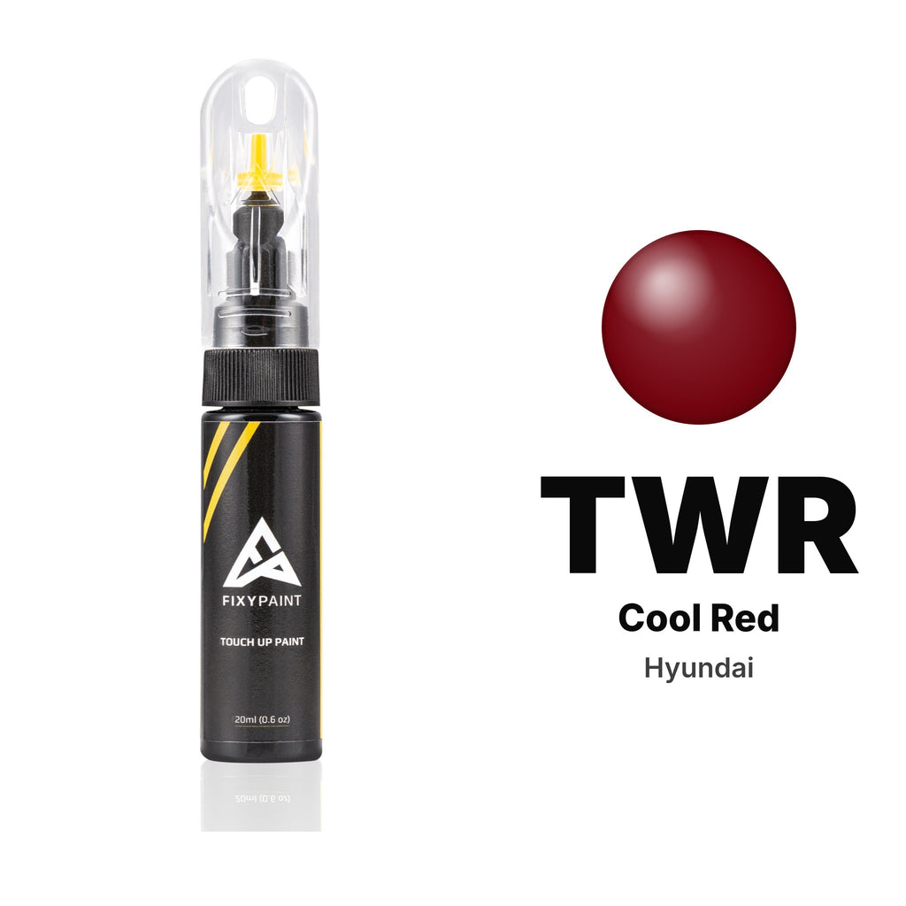 Touch-up paint for Hyundai TWR Cool Red, Basic kit