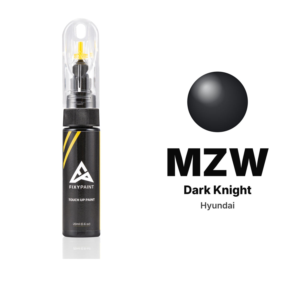 Pintura de retoque para Hyundai – MZW Dark Knight (todos los modelos, desde 2017), kit Básico