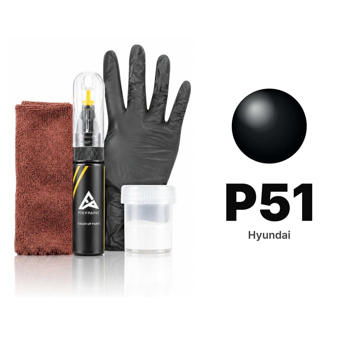 Pintura de retoque para Hyundai – P51 (todos los modelos, 2021–2022), kit Completo