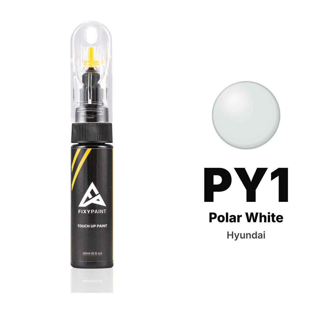 Pintura de retoque para Hyundai – PY1 Polar White (todos los modelos, desde 2021), kit Básico