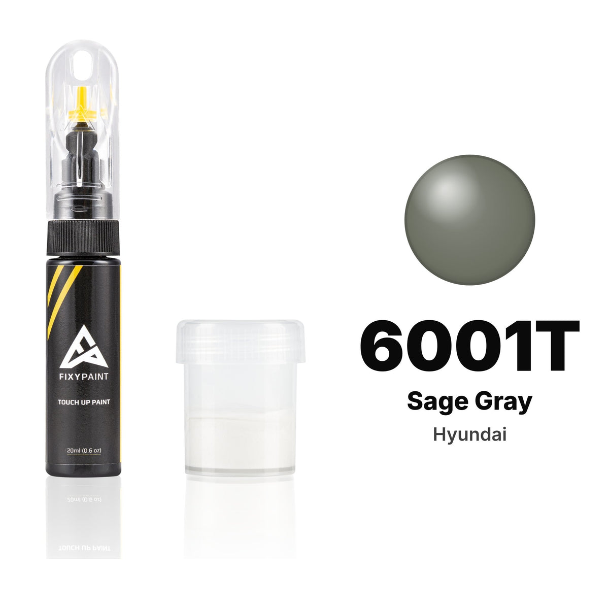 Touch-up paint for Hyundai 6001T Sage Gray, Standard kit