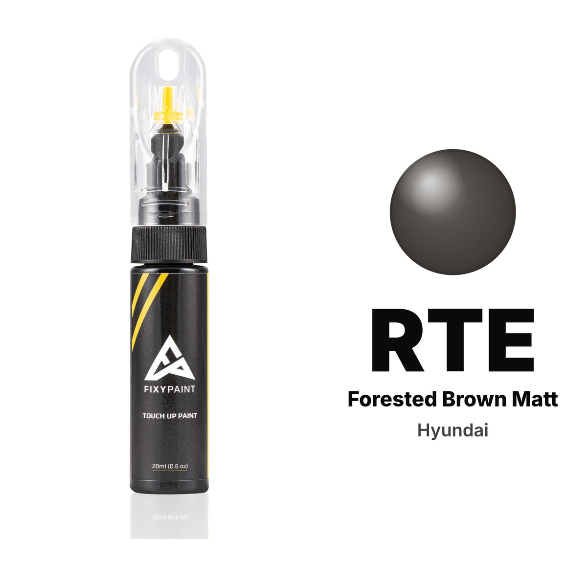 Pintura de retoque para Hyundai – RTE Forested Brown Matt (todos los modelos, desde 2024), kit Básico