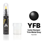 Lackstift für Hyundai – YFB Inster Bumper Trim Metal Grey (alle Modelle, ab 2025), Set Standard