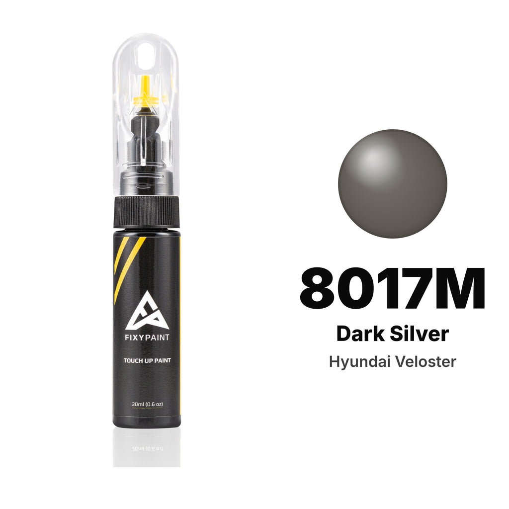 Touch-up paint for Hyundai Veloster 8017M Dark Silver, Basic kit