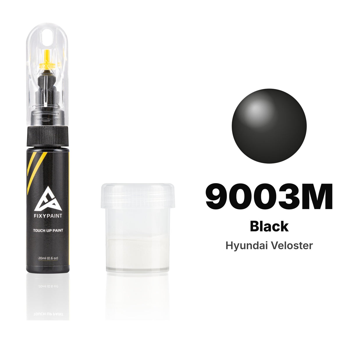 Touch-up paint for Hyundai Veloster 9003M Black, Standard kit