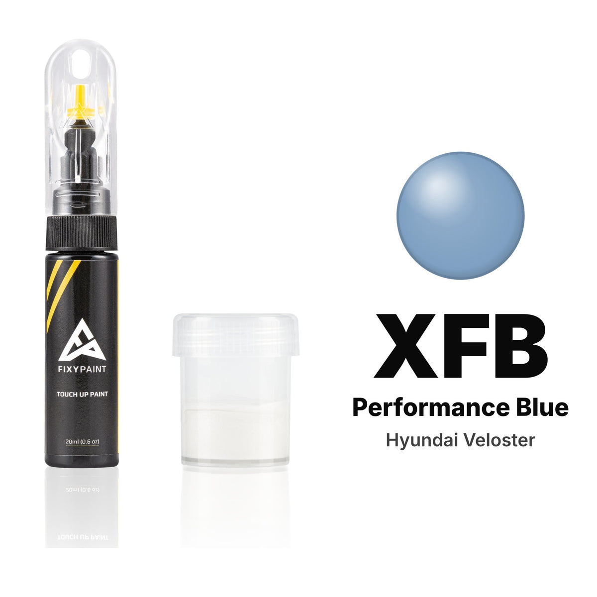 Touch-up paint for Hyundai Veloster XFB Performance Blue, Standard kit