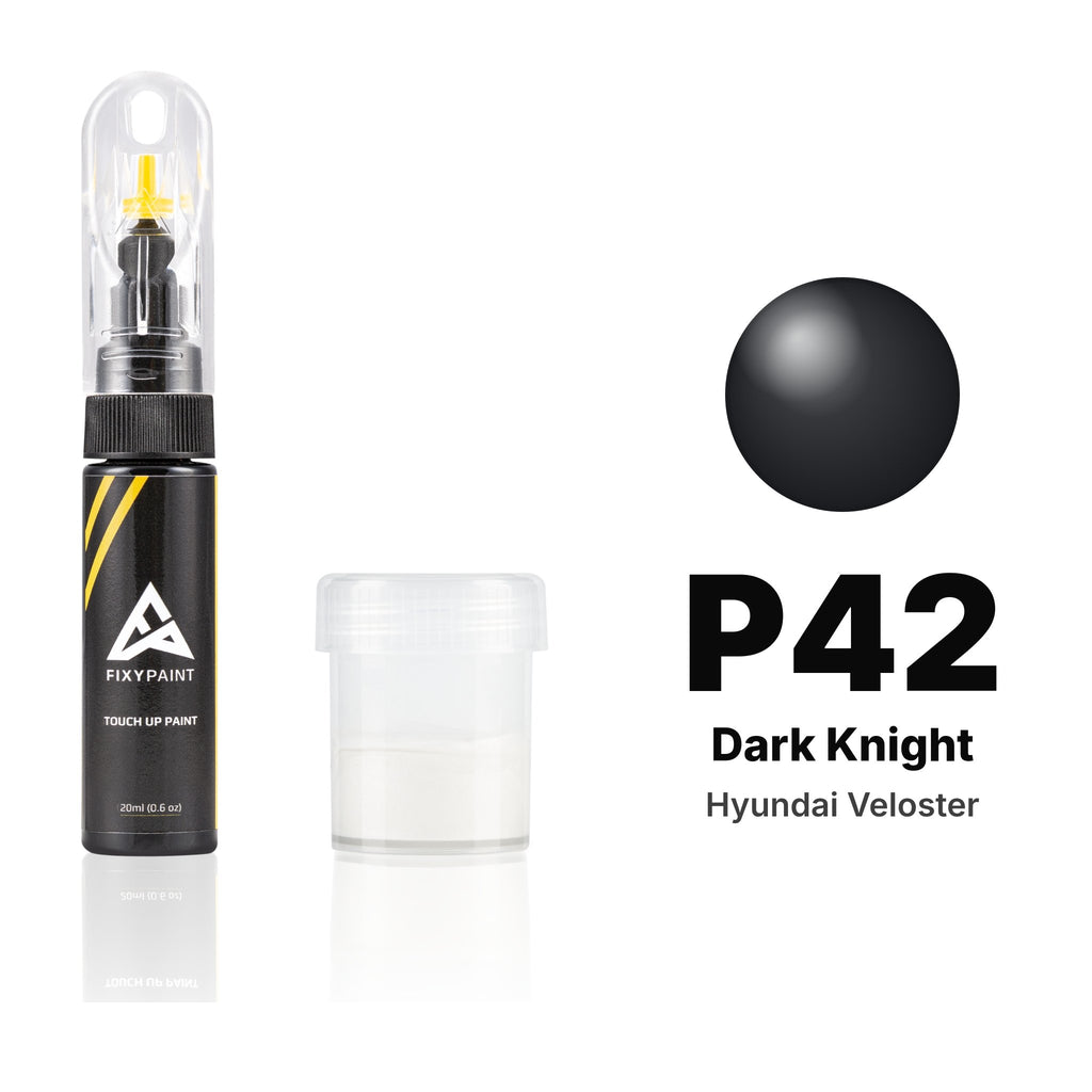 Lackstift für Hyundai Veloster – P42 Dark Knight (2019–2020), Set Standard