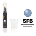 Touch-up paint for Hyundai Veloster SFB Performance Blue, Standard kit