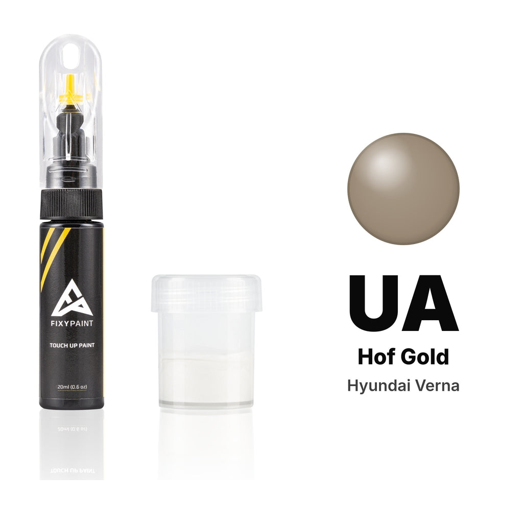 Pintura de retoque para Hyundai Verna – UA Hof Gold (2003–2005), kit Estándar