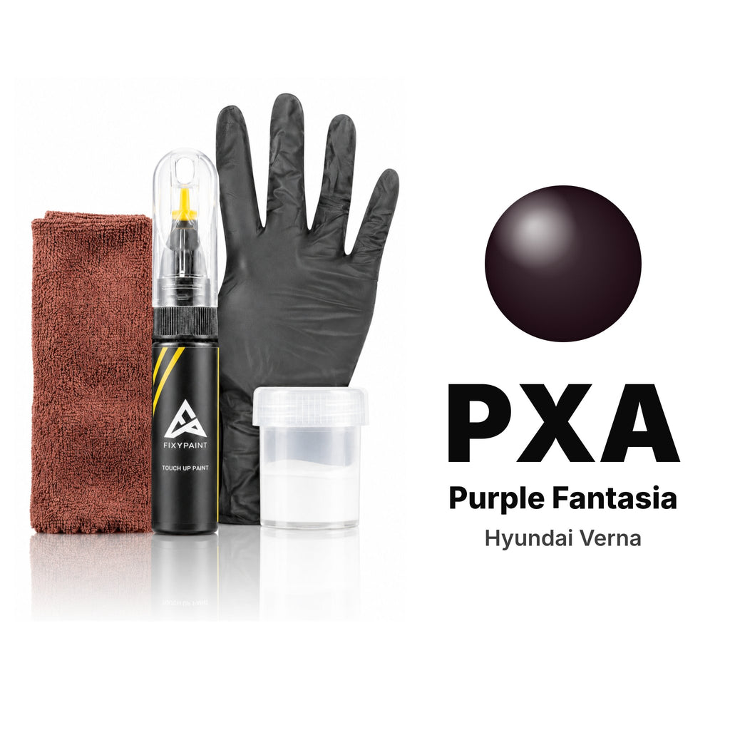 Peinture de retouche pour Hyundai Verna – PXA Purple Fantasia (2011), kit Complet