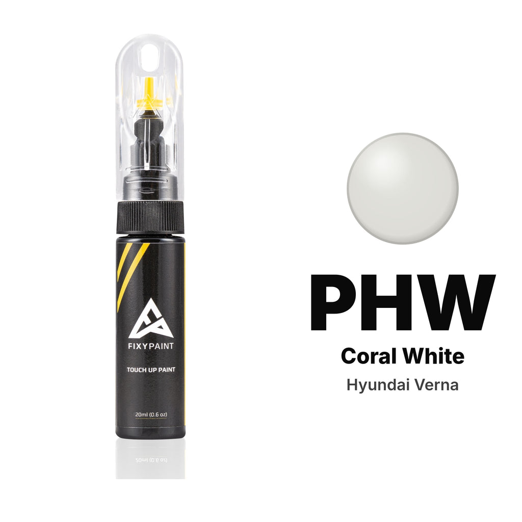 Touch-up paint for Hyundai Verna PHW Coral White, Basic kit