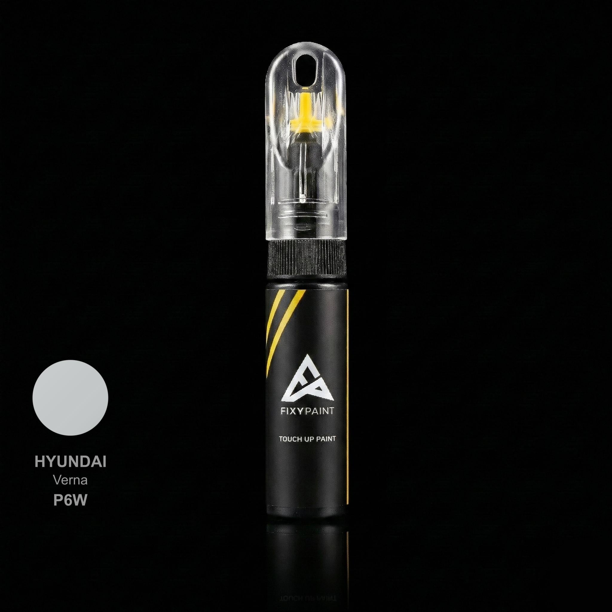 Hyundai Verna touch up paint kit - CHALK WHITE P6W scratch repair