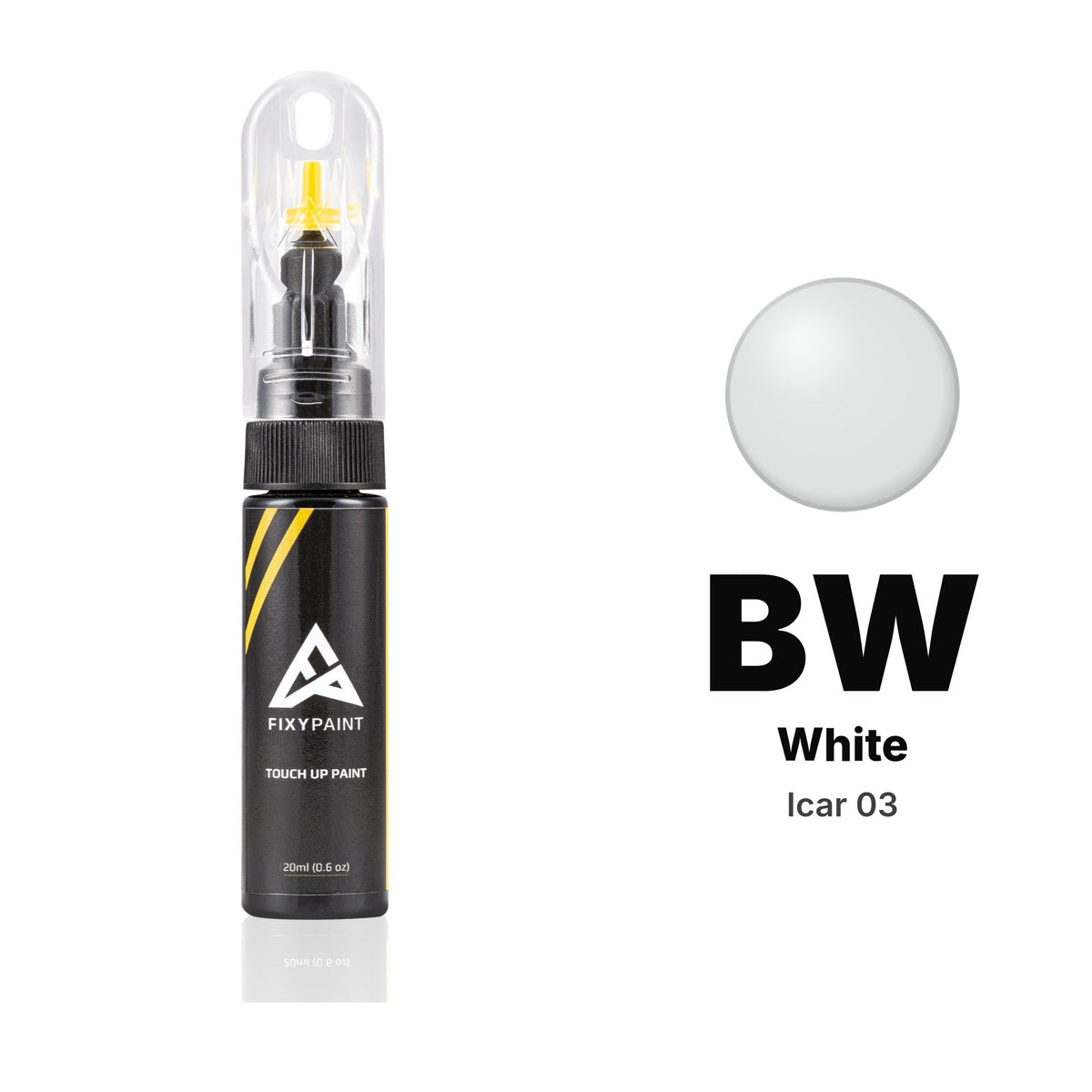 Touch-up paint for Icar 03 BW White, Basic kit