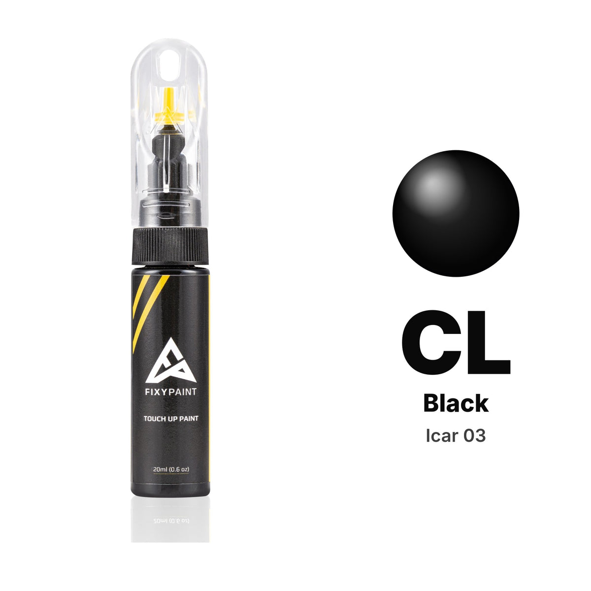 Touch-up paint for Icar 03 CL Black, Basic kit