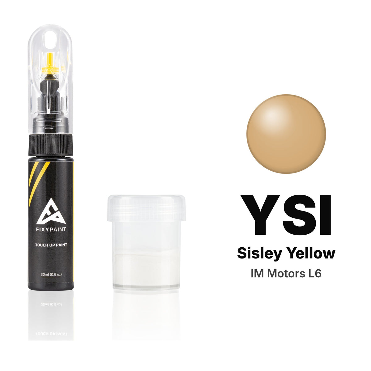 Pintura de retoque para IM Motors L6 – YSI Sisley Yellow (2024), kit Estándar