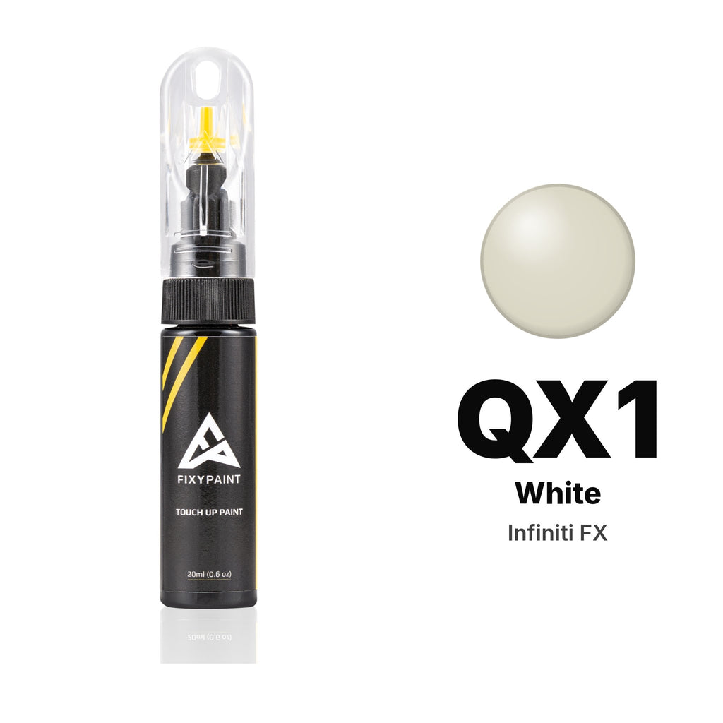 Pintura de retoque para Infiniti FX – QX1 White (2004–2010), kit Básico