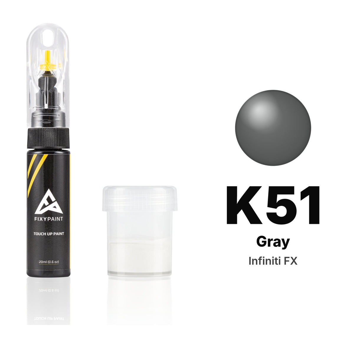 Lackstift für Infiniti FX – K51 Gray (2009–2014), Set Standard