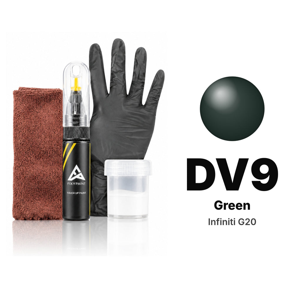 Touch-up paint for Infiniti G20 DV9 Green, Complete kit