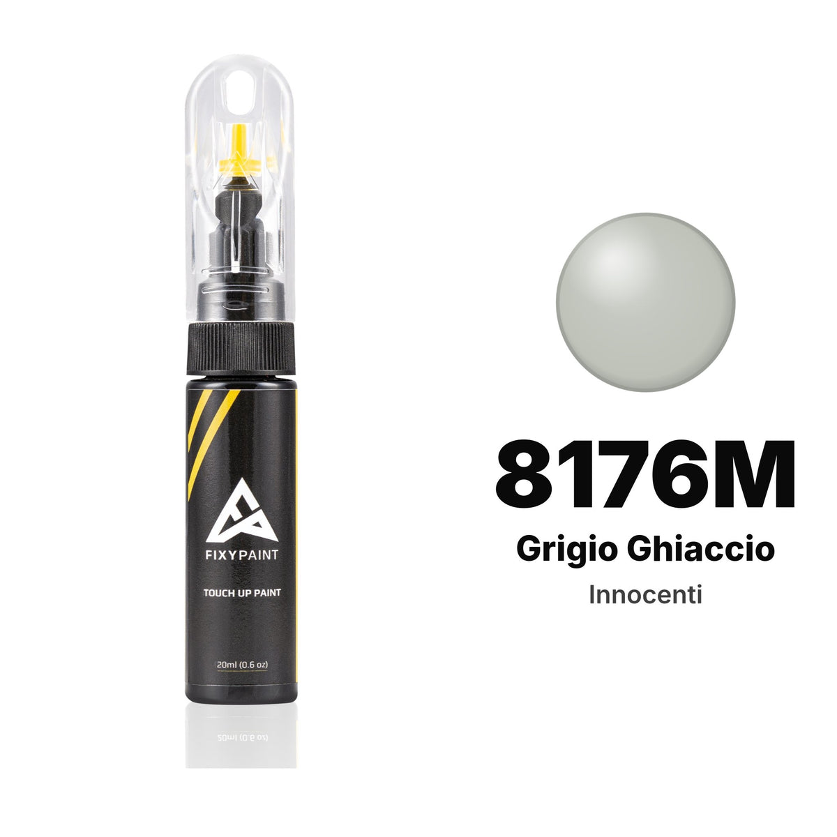 Touch-up paint for Innocenti 8176M Grigio Ghiaccio, Basic kit