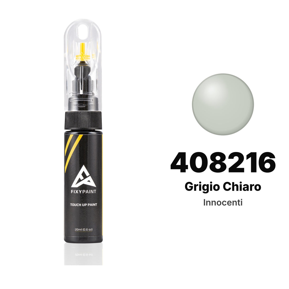 Touch-up paint for Innocenti 408216 Grigio Chiaro, Basic kit