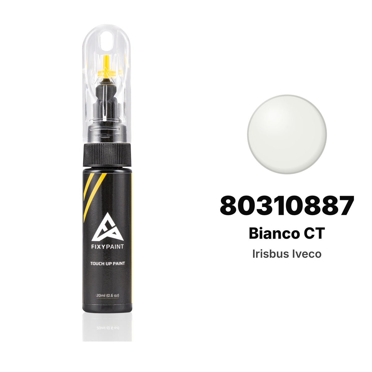 Touch-up paint for Irisbus Iveco 80310887 Bianco CT, Basic kit