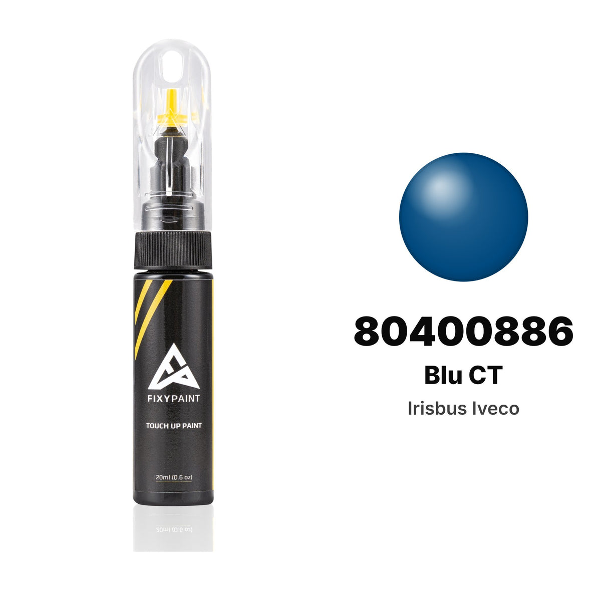 Touch-up paint for Irisbus Iveco 80400886 Blu CT, Basic kit