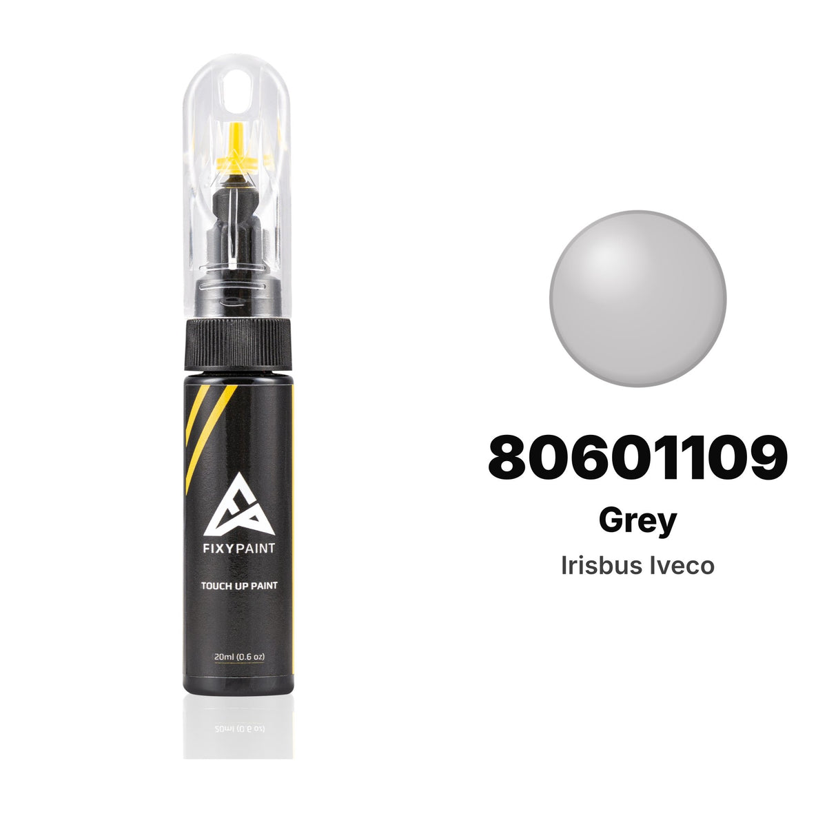 Touch-up paint for Irisbus Iveco 80601109 Grey, Basic kit