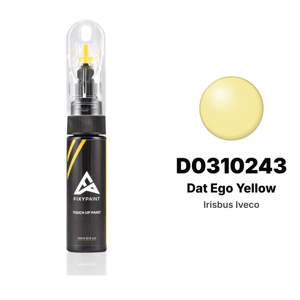 Touch-up paint for Irisbus Iveco D0310243 Dat Ego Yellow, Basic kit